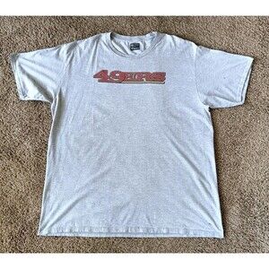 San Francisco 49ers Colin Kaepernick T-Shirt Men's 2XL Grey Short Sleeve